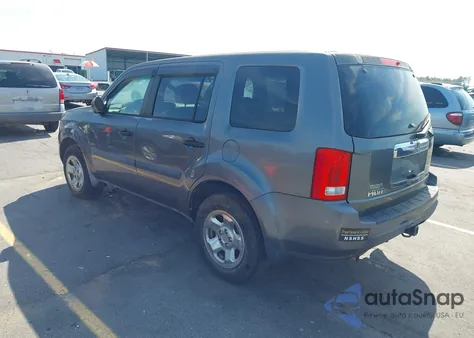 2010 Honda Pilot Lx from USA, damaged, VIN 5FNYF3H28AB012070
